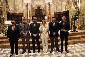 La alcaldesa asiste a la toma de posesión del nuevo Consejo de la Unión de Hermandades
