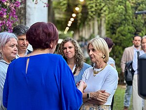 La alcaldesa ha asistido al encuentro de los Grupos de Acción Local de España