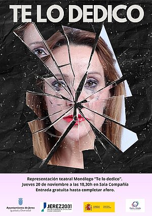 Cartel monólogo de Igualdad