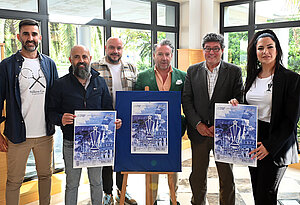 El delegado de Deportes durante la presentación