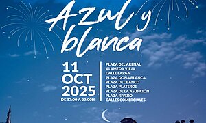 El sábado se celebra la Noche Azul y Blanca