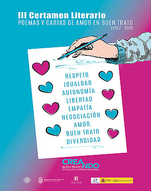 Cartel III Certamen de Poemas y Cartas de Amor en Buen Trato 
