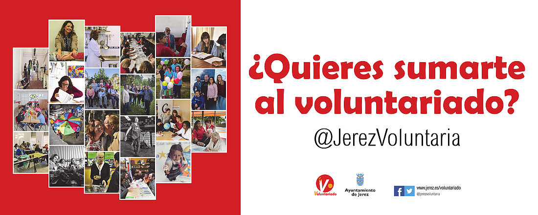 Foto de cartel de entidades de voluntariado