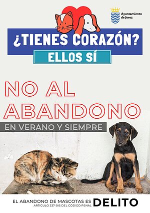 Cartel de la Campaña No me Abandones
