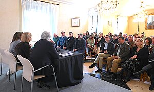 Archivo. La alcaldesa informó a los representantes de la zona rural de la tramitación de ayudas