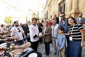 Cortadores de jamón solidarios