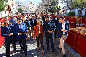 La alcaldesa realiza una supervisión técnica de la Carrera Oficial