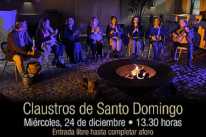 Cartel Nochebuena en Jerez con el Grupo Alba