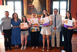 Entrega de premios del certamen cartas de amor