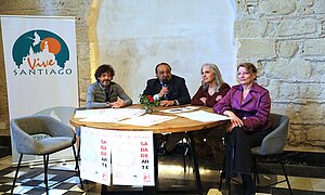 Francisco Zurita ha asistido a la presentación del proyecto Sabadearte de la Asociación Unidos por Santiago