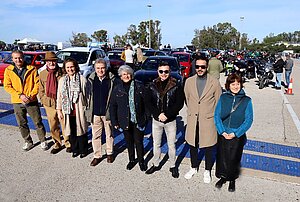 Fotografía de familia en el Circuito