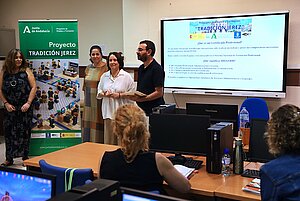 Nela García ha visitado a los integrantes del programa Tradición