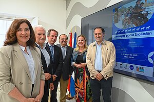 Yessika Quintero y Francisco Zurita presentan los Carruajes de la Inclusión