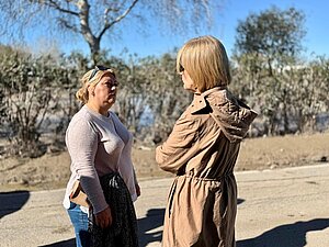 Archivo. La alcaldesa visita uno de los núcleos a los que se concede el Premio de Andalucía 2026rurales a los que se concede el 