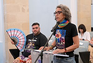 JereLesGay ha leído un manifiesto por el Día del Orgullo