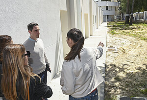 Archivo. El colector que transcurre por el CEIP Antonio de Nebrija será hormigonado