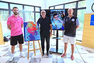 El delegado de Deportes presenta el El VI Campus de Baloncesto Sherrysport supera las 400 inscripciones de jugadores y jugadoras