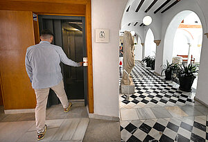 Ascensor Museo Arqueológico