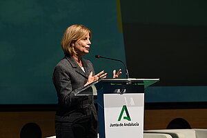 Fotografía de archivo de la alcaldesa