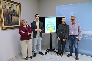 El teniente de alcaldesa durante la presentación