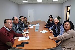 Jaime Espinar se ha reunido con la asociación de vecinos de Pío XII