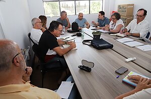 Jaime Espinar ha mantenido una nueva reunión con el comité de empresa de autobuses
