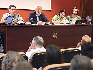 Jaime Espinar informa a la Mesa del Centro Histórico