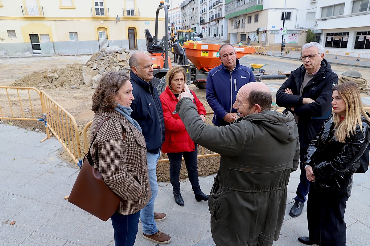 Las obras de la Plaza del Carbón inician una nueva etapa con los ...