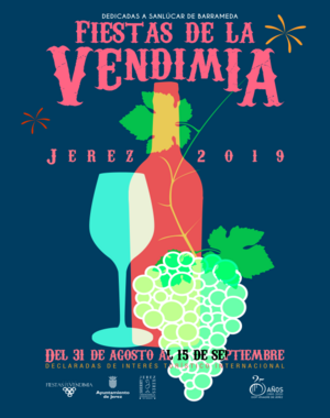 Cartel Fiestas Vendimia