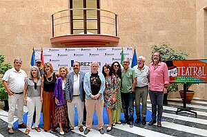 El delegado durante la presentación