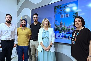 Nela García presenta la campaña de tickets de párking