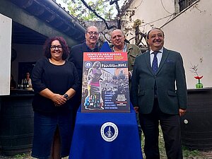 El delegado de Cultura durante la presentación