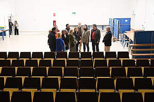 Visita a obras centros escolares