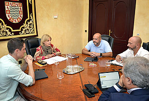 Reunión con taxistas