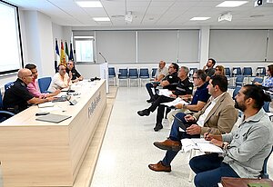 Reunión de la Mesa de Seguridad de la Velá de Santiago