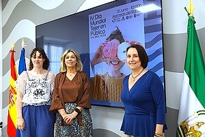 Nela García presenta la cuarta edición del Día de Tejer en Público