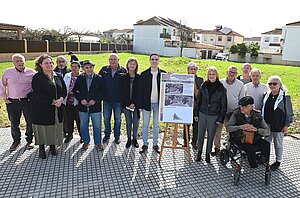 Archivo. La alcaldesa presentó a los vecinos el proyecto de aparcamiento de La Marquesa