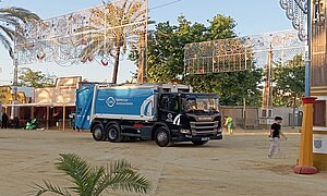 Ha aumentado la recogida selectiva de residuos durante la Feria del Caballo