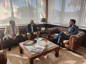 Agustín Muñoz y Francisco Zurita se reúnen en Zona Franca