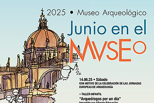 Cartel actividades Museo Arqueológico
