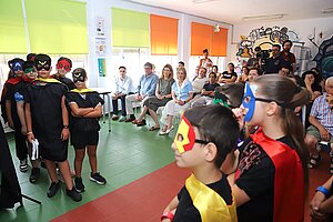 La alcaldesa participa en la presentación del proyecto Ecohéroes