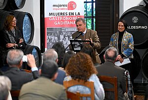 Antonio Real y Nela García asisten a la Gala de Gastronomía de Mujeres Imparables