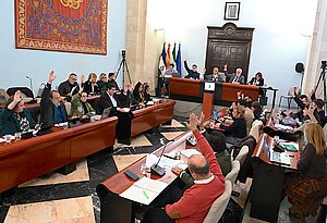 Tomás Sampalo informa en el Pleno de las mejoras realizadas en Chapín