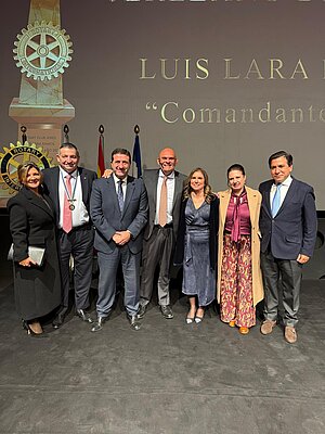 Luis Lara recibe el galardón Jerezano del Año