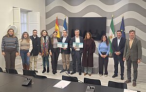 José Ignacio Martínez asiste a la entrega de premios del CEEI Bahía de Cádiz