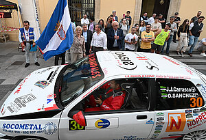 Alcaldesa preside salida simbólica Rally Ciudad de Jerez