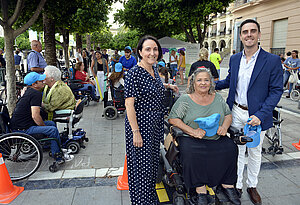 Los delegados en la actividad de Adifi