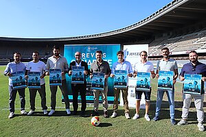 El delegado de Deportes presenta el Torneo Gañafote Club