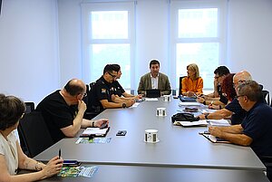 Ignacio Martínez y Carmen Pina presiden la Mesa Técnica de Seguridad