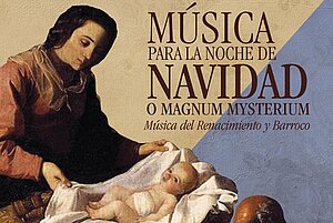 Cartel del concierto Música para la Navidad